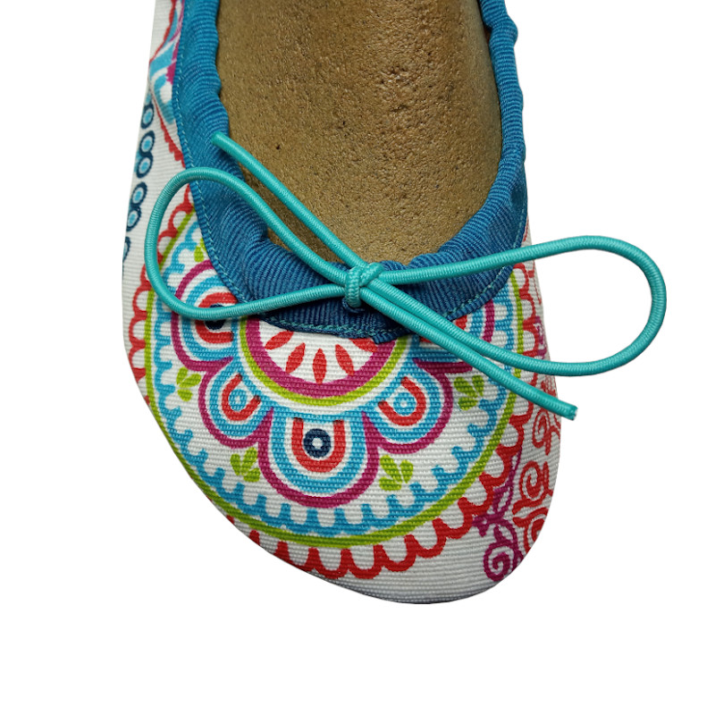 Cvičky gymnastické barefoot HARMONY GYM textilní WINS 36 bílá