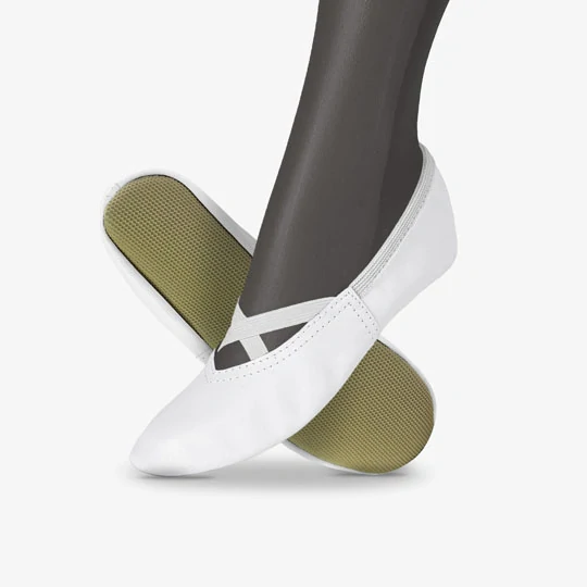 Cvičky gymnastické FRANCES GYM kožené matné  WINS 32 tělová