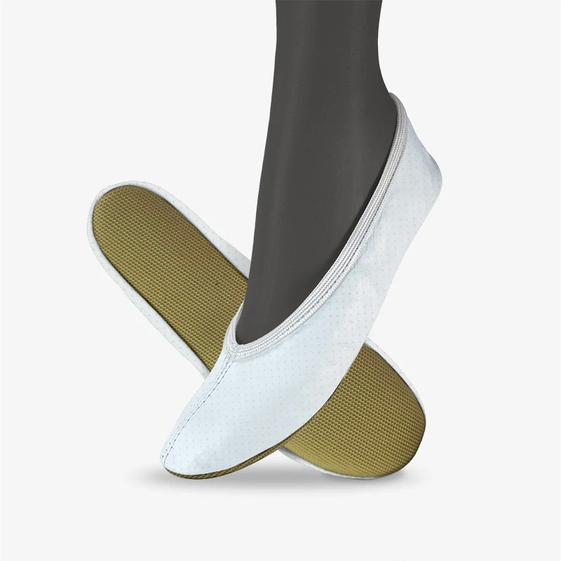 Cvičky gymnastické BASIC GYM syntetické WINS 37 bílá