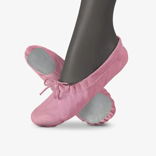 Piškoty baletní ELEGANT BALLET kožené matné WINS 37 modrá