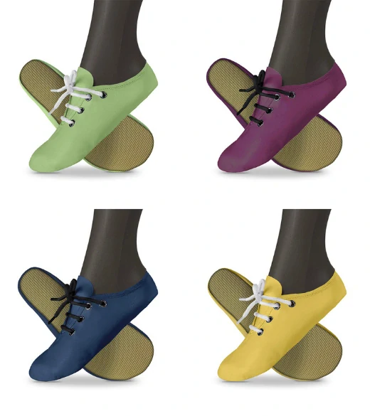 Cvičky gymnastické barefoot POWER GYM kožené matné WINS 32 zelená