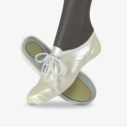 Cvičky univerzální TALENT UNI kožené lesklé  WINS 37 béžová perleť