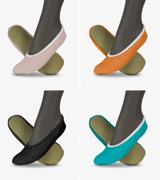 Cvičky gymnastické barefoot HARMONY GYM kožené matné WINS 37 bílá