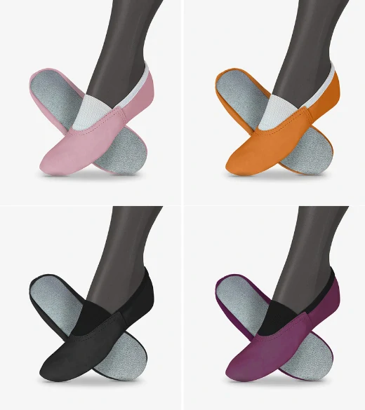 Cvičky taneční CLASSIC DANCE kožené matné WINS 38,5 růžová