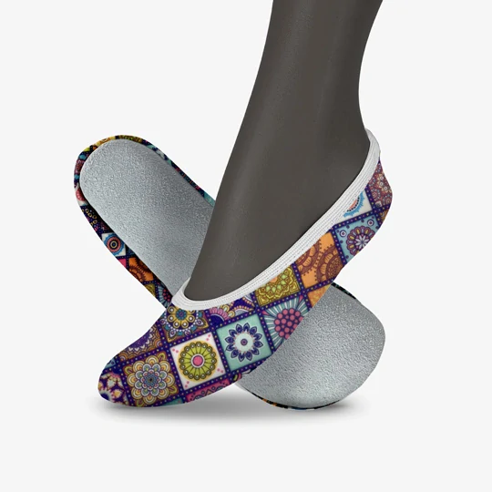 Cvičky taneční barefoot DREAM DANCE textilní vzory WINS 34 mandala