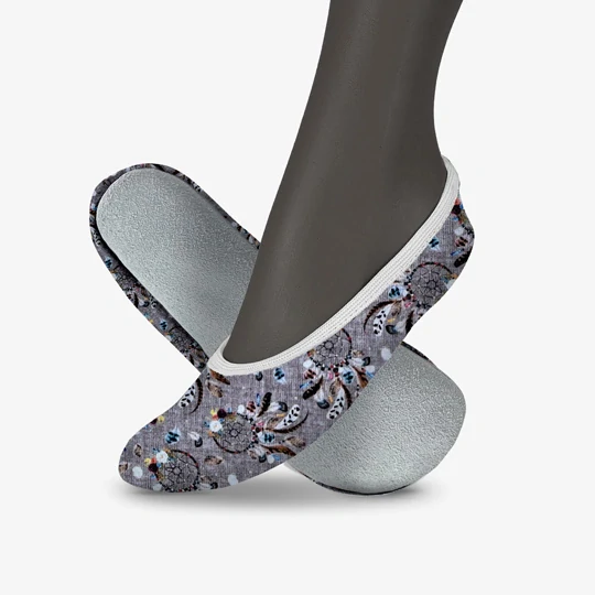 Cvičky taneční barefoot DREAM DANCE textilní vzory WINS 34 mandala