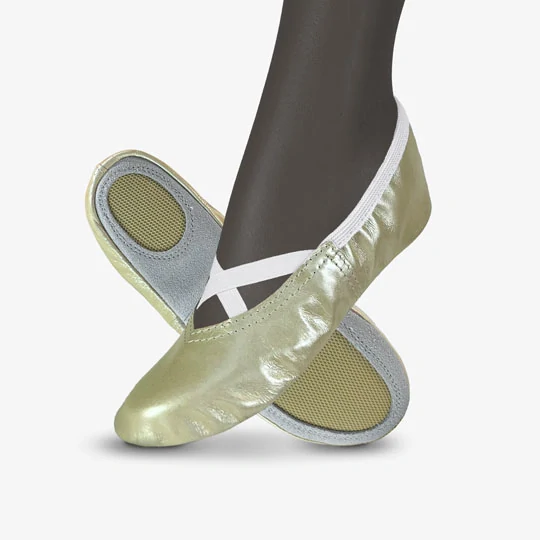 Cvičky univerzální FRANCES UNI kožené lesklé WINS 22 hnědá perleť