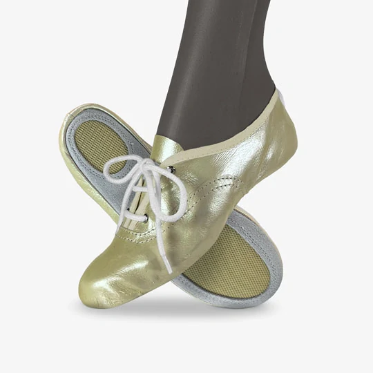 Cvičky univerzální TALENT UNI kožené lesklé  WINS 37 béžová perleť