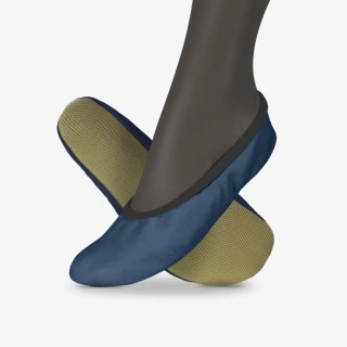 Cvičky gymnastické barefoot DREAM GYM kožené matné WINS 26 modrá