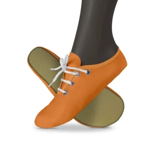 Cvičky gymnastické barefoot POWER GYM kožené matné