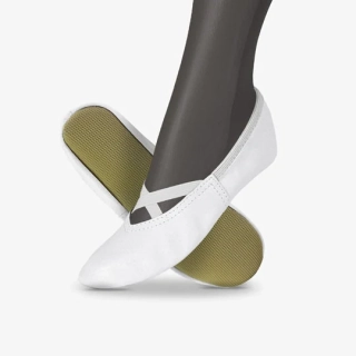 Cvičky gymnastické FRANCES GYM syntetické WINS 37,5 bílá