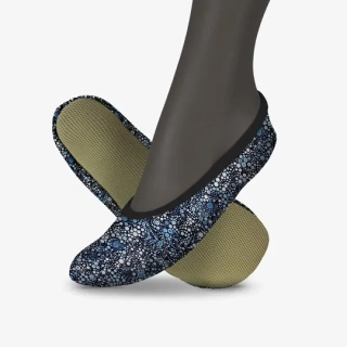 Cvičky gymnastické barefoot DREAM GYM textilní vzory  WINS 26 bublinky