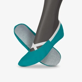 Cvičky taneční FRANCES DANCE kožené matné WINS 41,5 tyrkysová