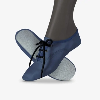 Cvičky taneční TALENT DANCE kožené matné WINS 23 modrá