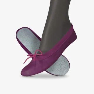 Cvičky taneční SPIRIT DANCE kožené matné WINS 22 fialová