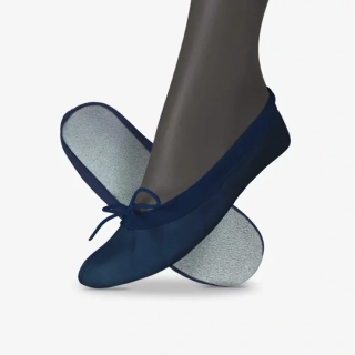 Cvičky taneční SPIRIT DANCE kožené matné WINS 22 modrá