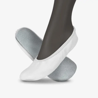 Cvičky taneční barefoot DREAM DANCE kožené matné WINS 26 bílá