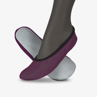 Cvičky taneční barefoot DREAM DANCE kožené matné WINS 26 fialová