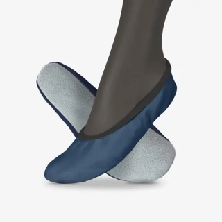 Cvičky taneční barefoot DREAM DANCE kožené matné WINS 28 modrá