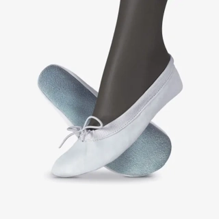 Cvičky taneční barefoot HARMONY DANCE textilní WINS 26 bílá