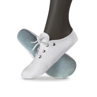 Cvičky taneční barefoot POWER DANCE textilní WINS 26 bílá