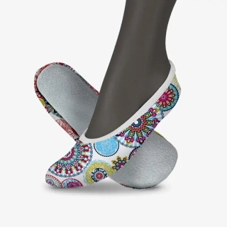 Cvičky taneční barefoot DREAM DANCE textilní vzory WINS 47 mandala