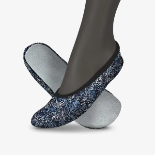 Cvičky taneční barefoot DREAM DANCE textilní vzory