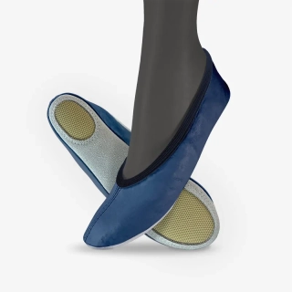 Cvičky univerzální BASIC UNI kožené matné WINS 22 modrá