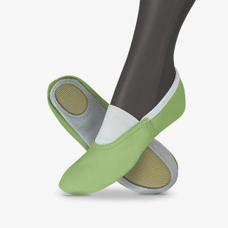 Cvičky univerzální CLASSIC UNI kožené matné WINS 23 zelená