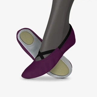 Cvičky univerzální FRANCES UNI kožené matné WINS 24 fialová