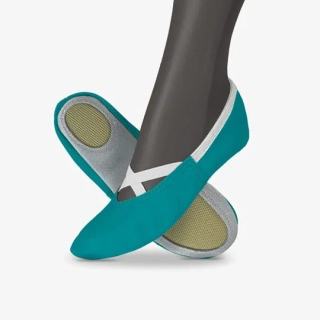 Cvičky univerzální FRANCES UNI kožené matné WINS 38,5 tyrkysová