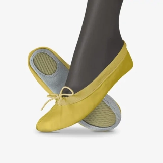 Cvičky univerzální SPIRIT UNI kožené matné WINS 23 žlutá