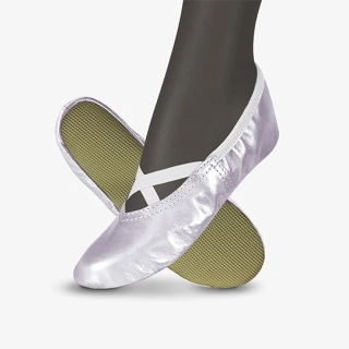 Cvičky gymnastické SPARKLE FRANCES GYM kožené třpytivé WINS 24 