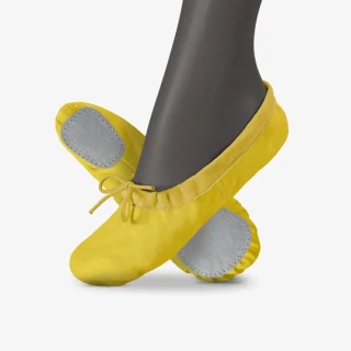 Piškoty baletní ELEGANT BALLET kožené matné WINS 47 žlutá