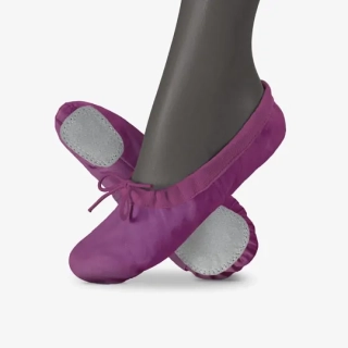 Piškoty baletní ELEGANT BALLET kožené matné WINS 44 fialová